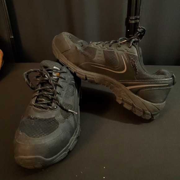 Carhartt Steel Toe Mens Shoes Black‎ Size 10.5 Wide Work Mesh Low Top Lace Up main image 8